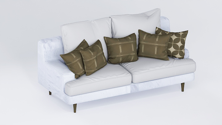 渲染模型_沙发2628