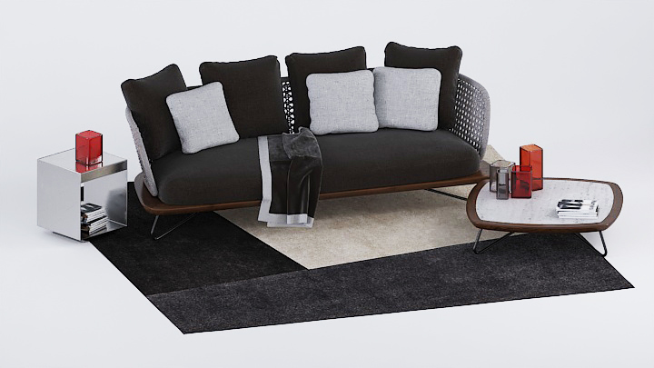 渲染模型_沙发2630