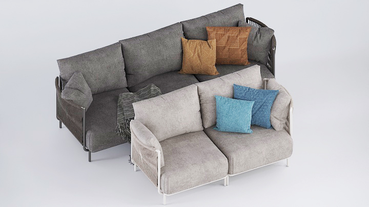 渲染模型_沙发2631