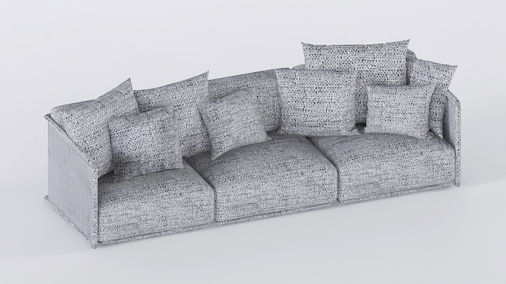 渲染模型_沙发2642