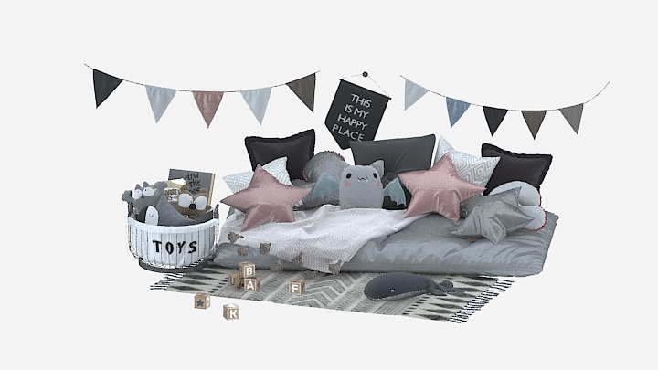 渲染模型_沙发2658