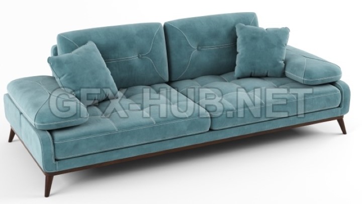 渲染模型_沙发2700