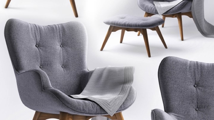 渲染模型_沙发2734