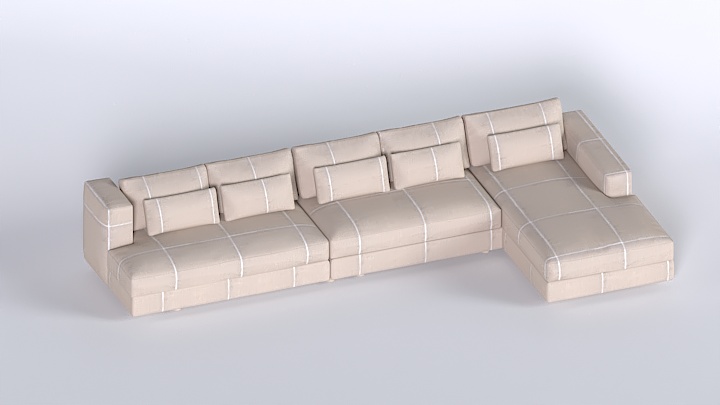渲染模型_沙发2746