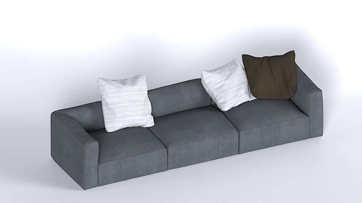 渲染模型_沙发2751