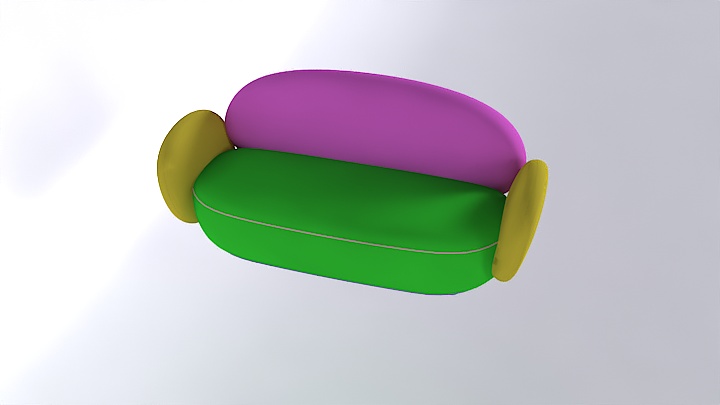 渲染模型_沙发2785