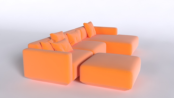 渲染模型_沙发2788