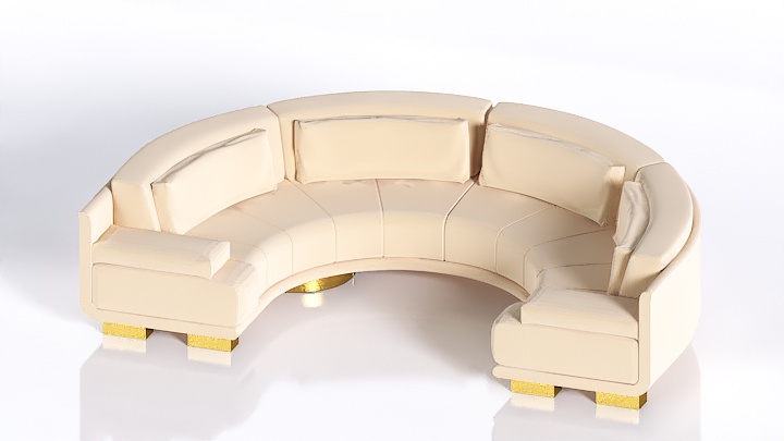 渲染模型_沙发2918