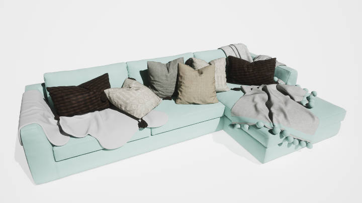 渲染模型_沙发2936