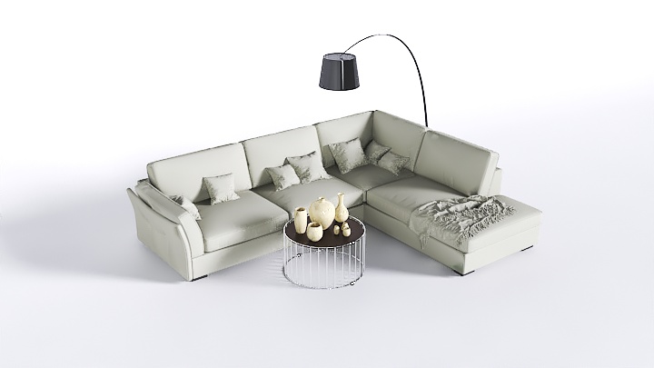 渲染模型_沙发2942