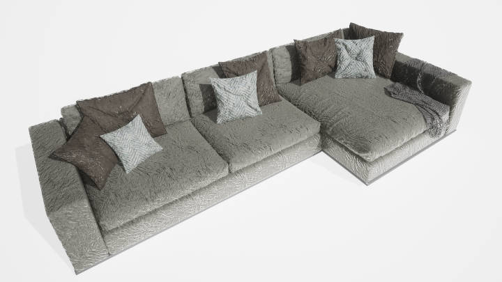 渲染模型_沙发2969