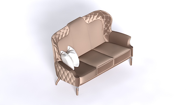 渲染模型_沙发2980