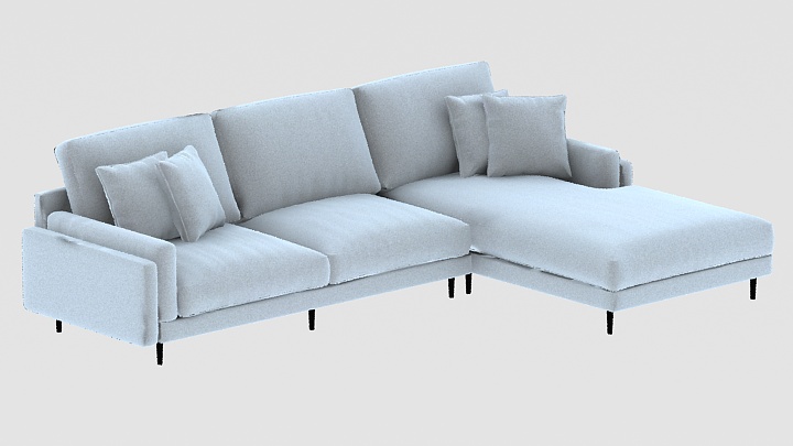 渲染模型_沙发2989