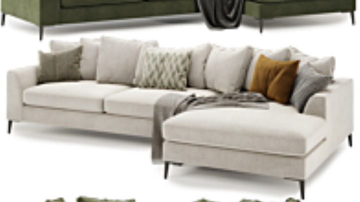 渲染模型_沙发3009