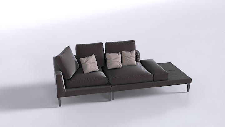 渲染模型_沙发3017