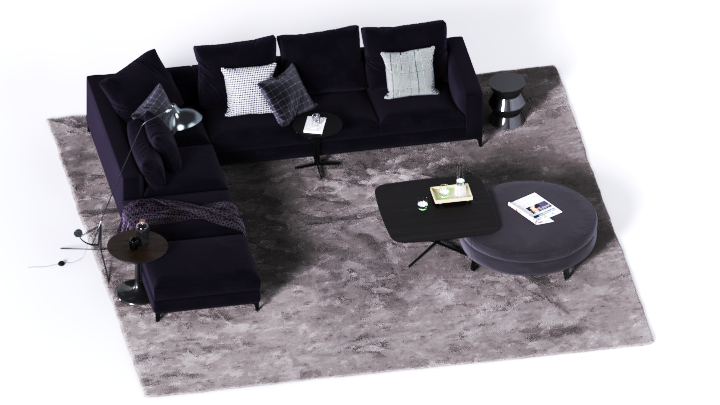 渲染模型_沙发3026