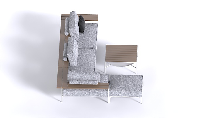 渲染模型_沙发3031