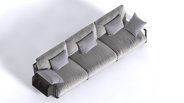 渲染模型_沙发3032