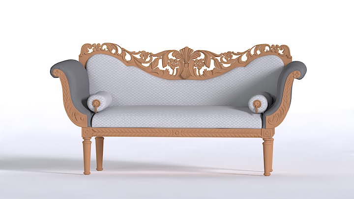 渲染模型_沙发3060