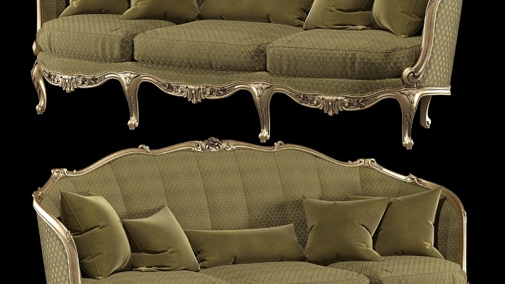 渲染模型_沙发3090