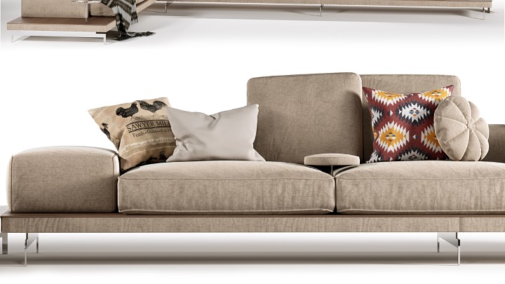 渲染模型_沙发3093