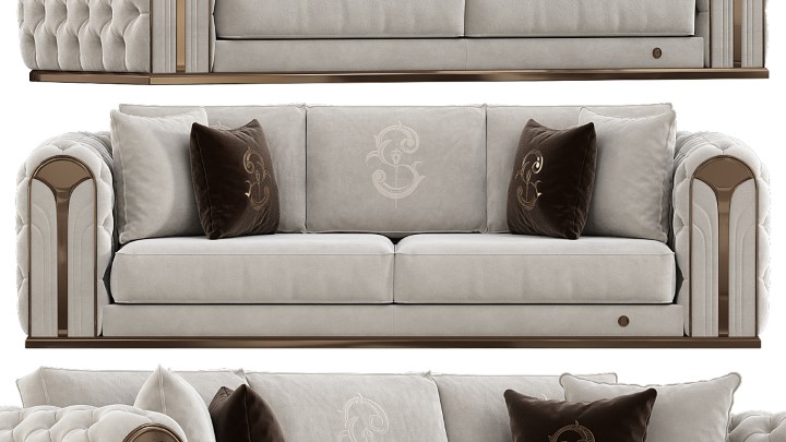 渲染模型_沙发3099