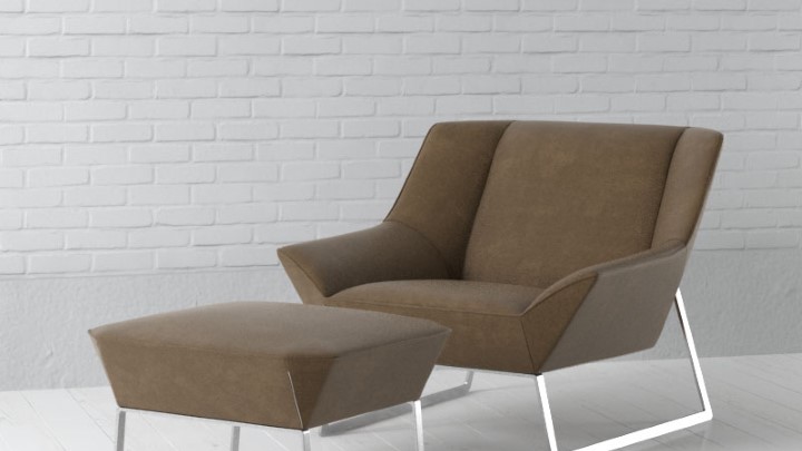 渲染模型_沙发3130