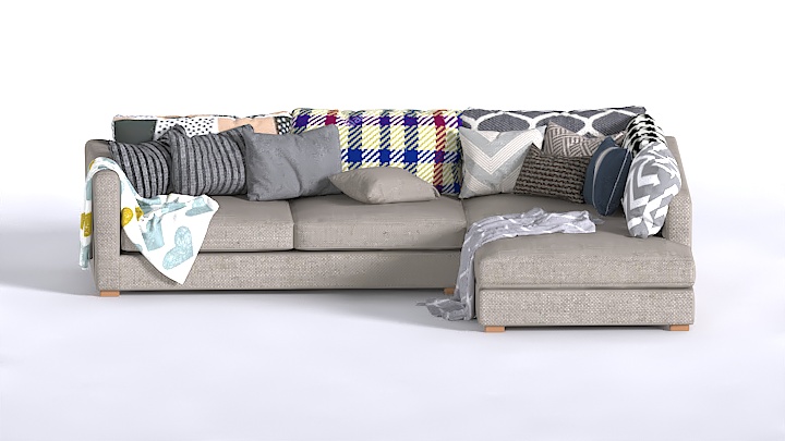 渲染模型_沙发3209