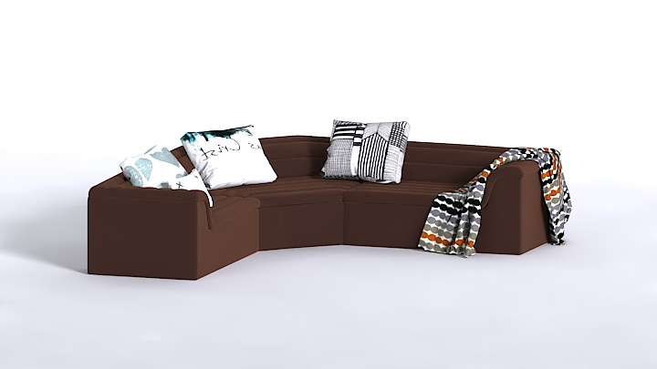 渲染模型_沙发3224