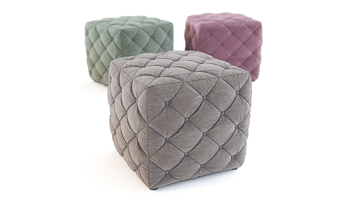 渲染模型_沙发凳016