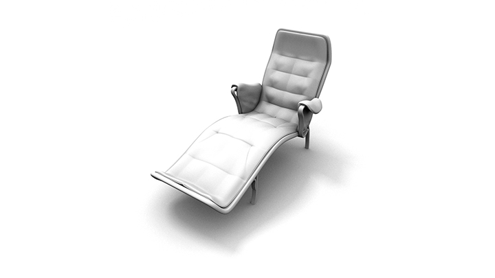 渲染模型_沙发椅047