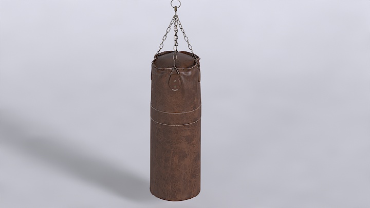 渲染模型_沙袋001