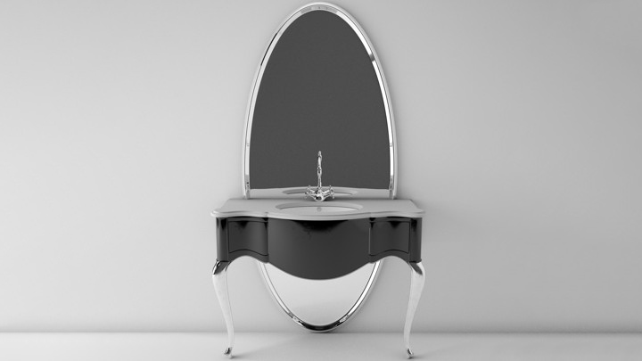 渲染模型_洗手台051