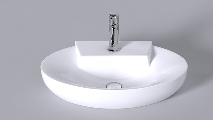 渲染模型_洗手台056