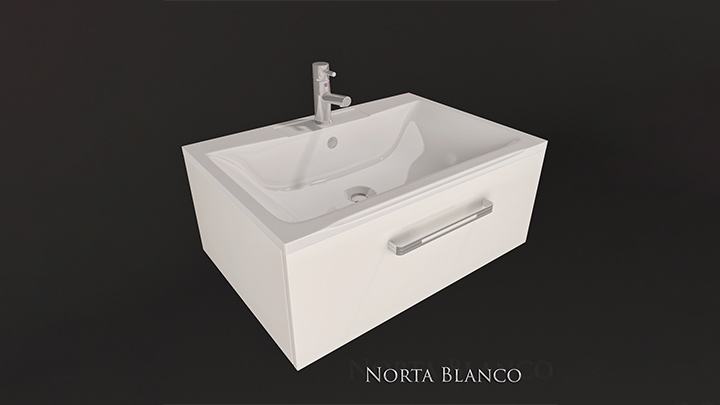 渲染模型_洗手池043