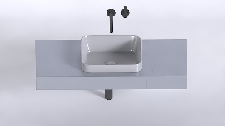 渲染模型_洗漱台088