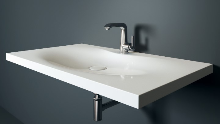 渲染模型_洗漱池006