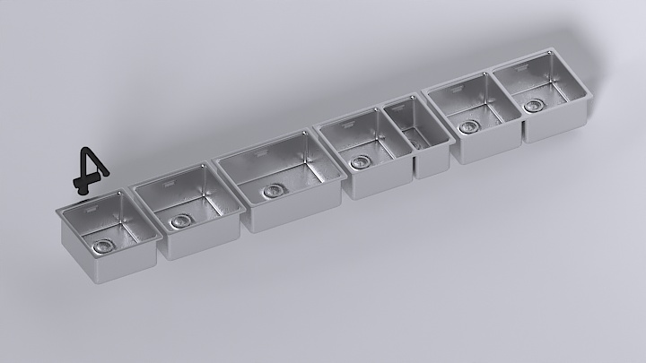 渲染模型_洗碗池013