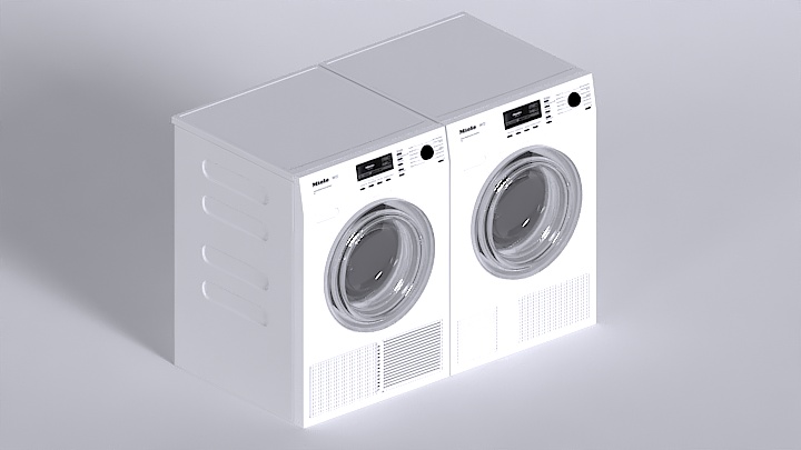渲染模型_洗衣机009