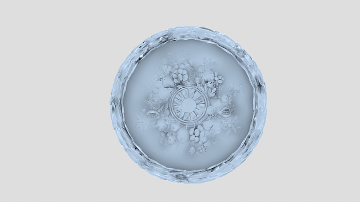 渲染模型_浮雕044