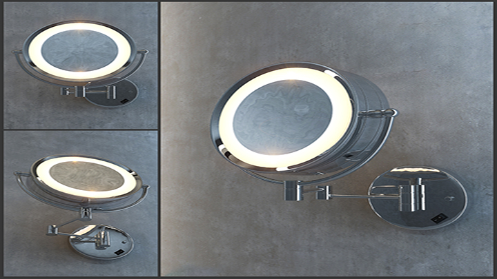 渲染模型_浴妆镜001