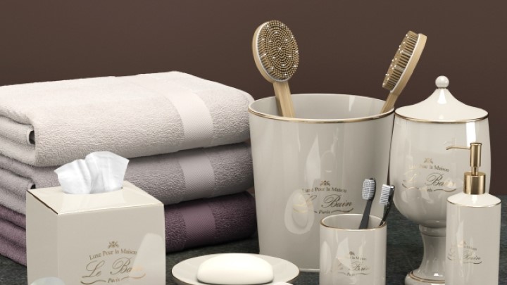 渲染模型_浴室套装001