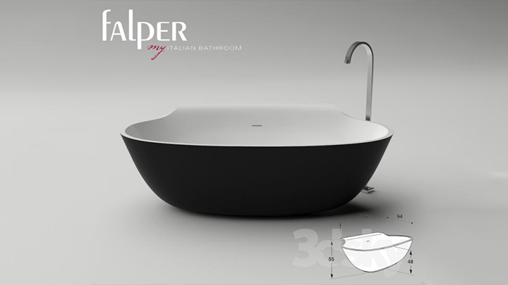 渲染模型_浴缸062