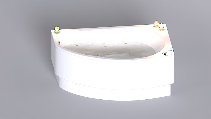 渲染模型_浴缸085