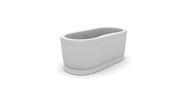 渲染模型_浴缸107