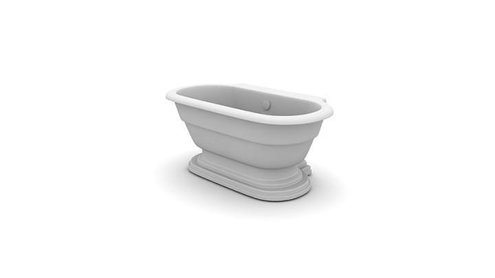 渲染模型_浴缸108