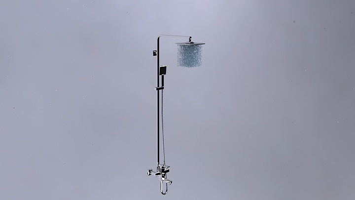 渲染模型_淋浴头003