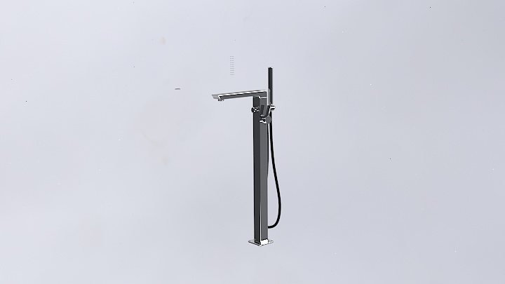 渲染模型_淋浴头004