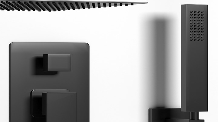 渲染模型_淋浴头005