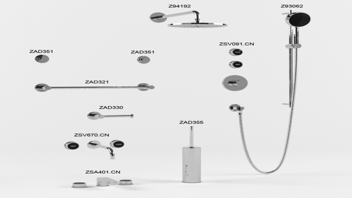 渲染模型_淋浴设备002